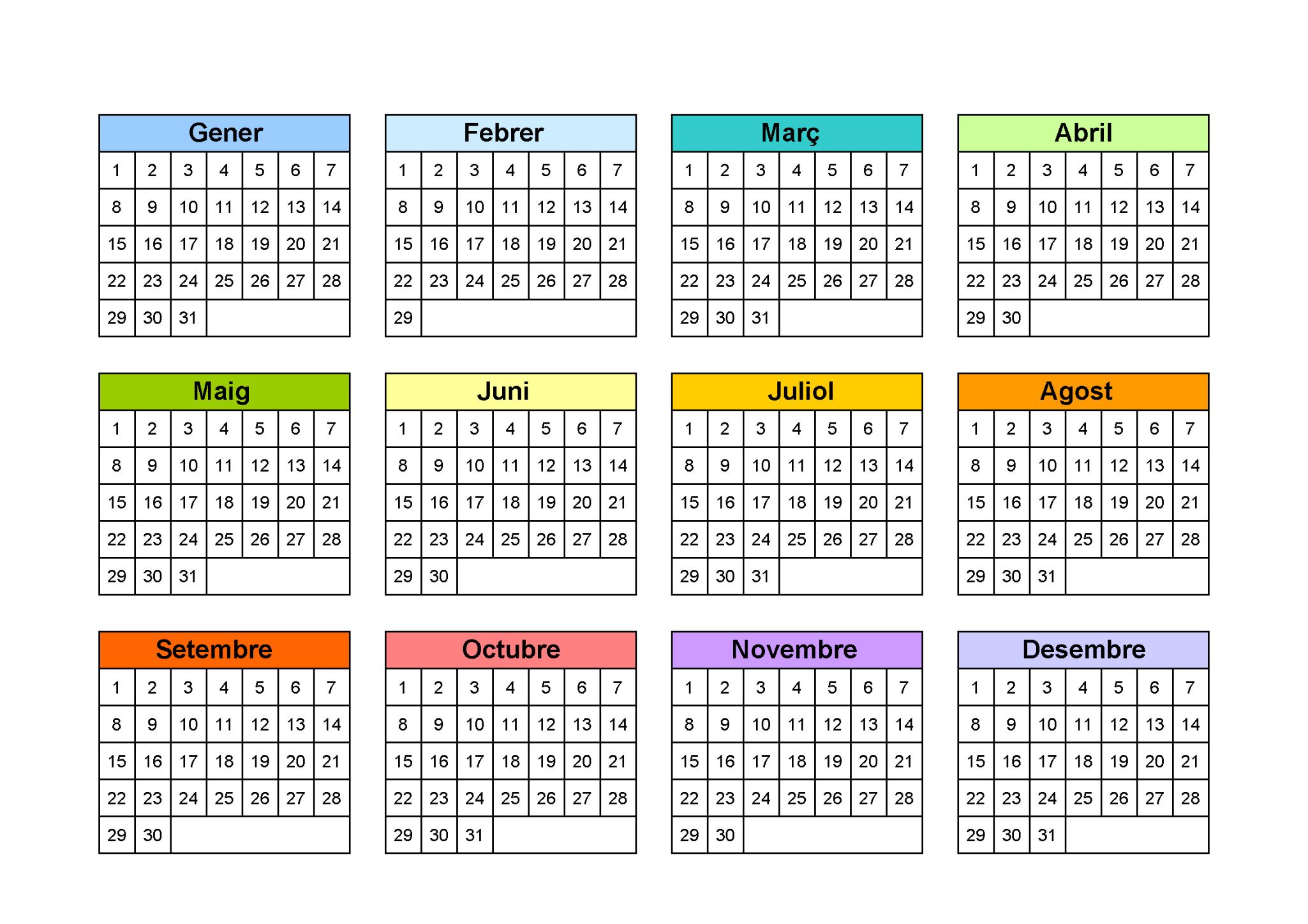 Calendari